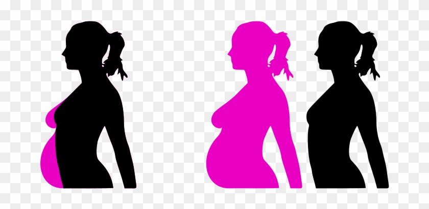 Free Pregnancy Silhouet Free Hide Girl Free Pregnancy - Pregnant Clip Art #493182