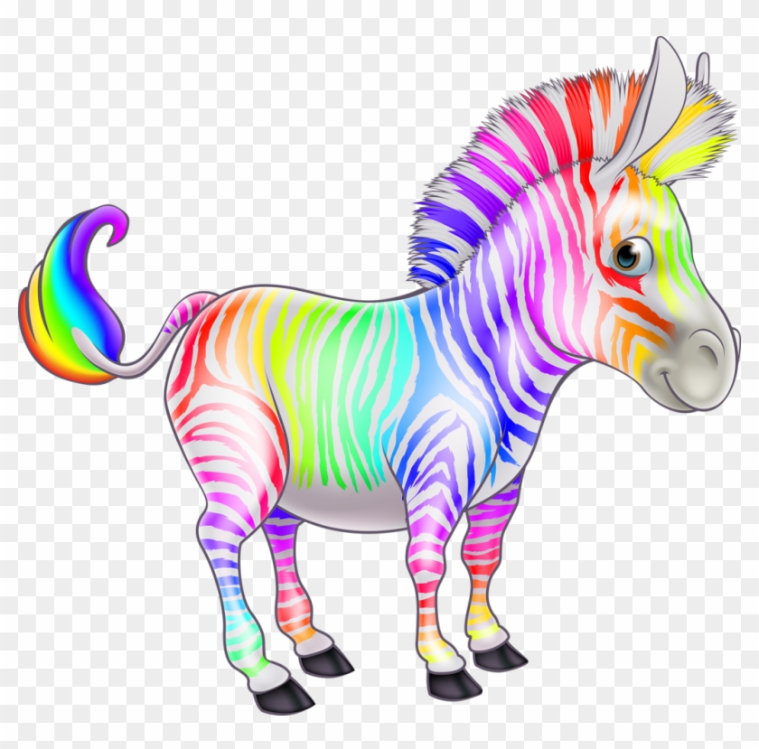 Zoos - Unicorn Rainbow Zebra #493191