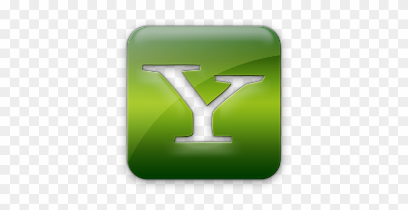 Yahoo Messenger Logo Png Yahoo Logo Font Yahoo Logout - Yahoo Icon Green #493229