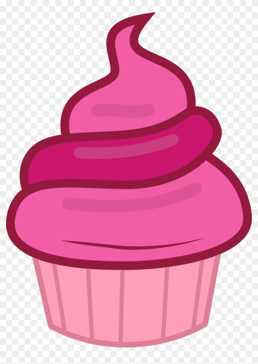 Free Mlp Pinkie Pie Vector - Transparent Background Cupcake Clip Art #493285