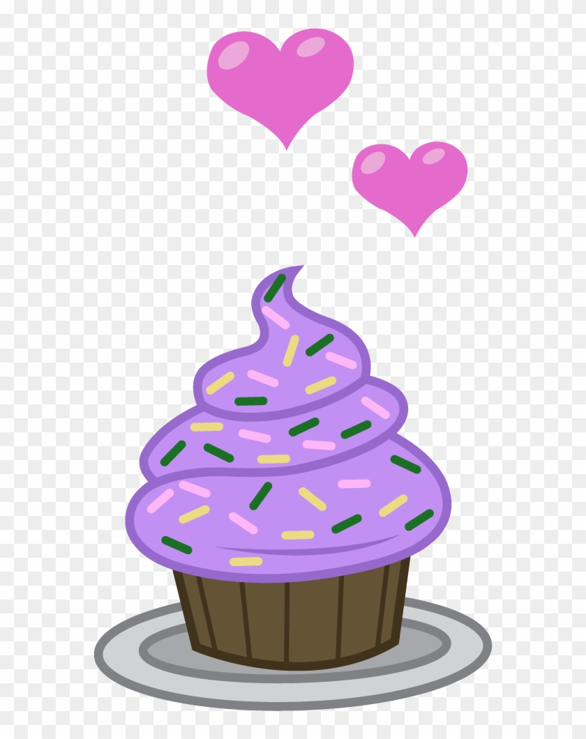 Sprinkle Batter Cutie Mark Vector By Davidsfire - Mlp Cutie Mark Cupcake #493293