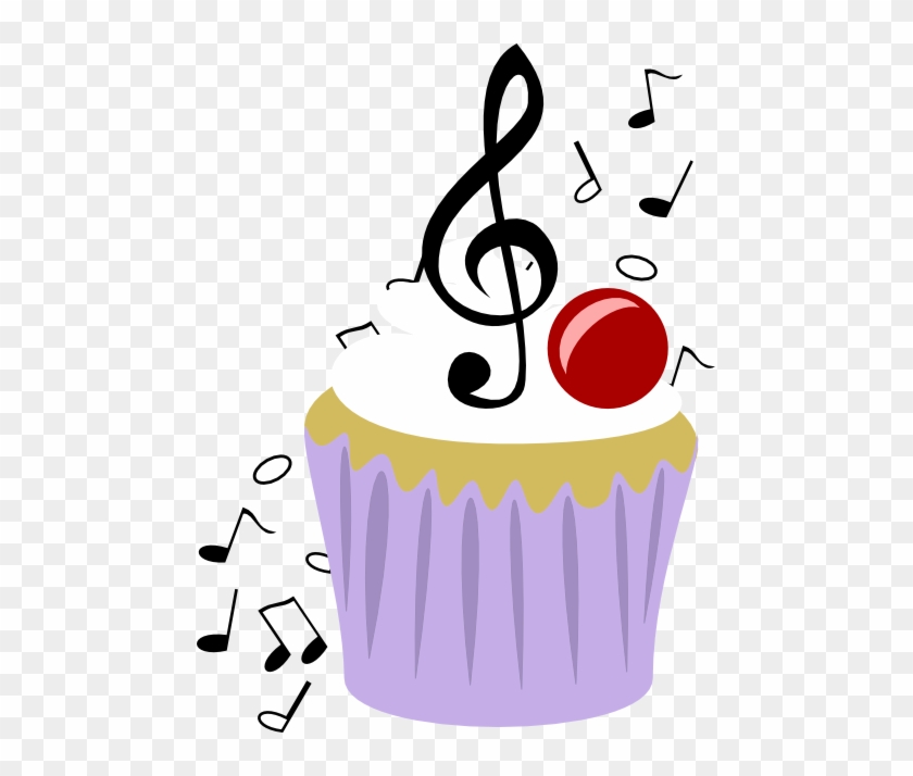 Musical Cupcake Cutie Mark By Kinnichi - Mlp Cutie Mark Food #493320