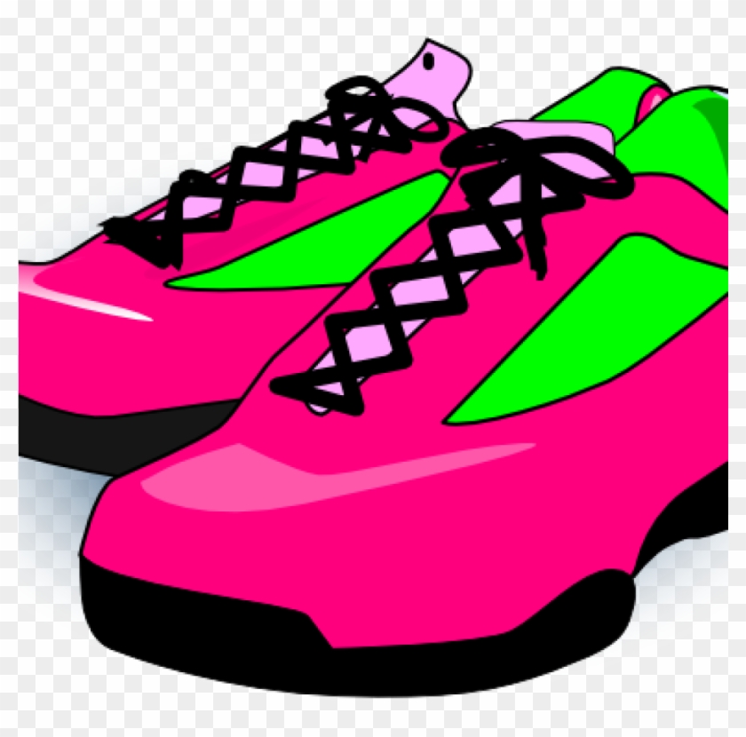 Pair Of Running Shoes Clipart Bxlqtgk - Shoes Clip Art #493371