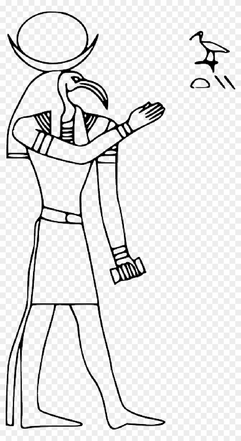 Com Images800 Egypt Sign Symbol Figure Hieroglyph - Moon Hieroglyph #493411