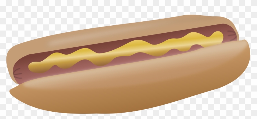 This Free Icons Png Design Of Hot Dog With Mustard - Clip Art #493576