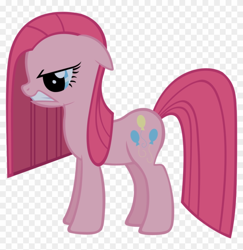 Pinkamena Growl Vector By Durpy Pinkamena Growl Vector - Mlp Pinkamena Mad #493583