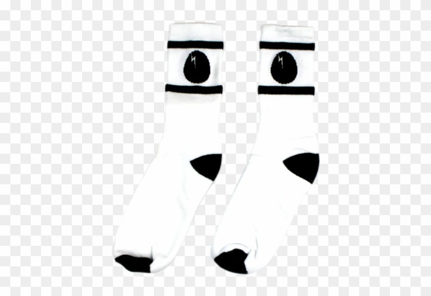 Dirtybird Records White Crew Socks - Sock #493600