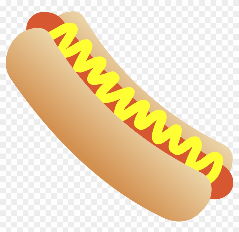 Hot Dog Hotdog Vector Clipart - Hot Dog #493610