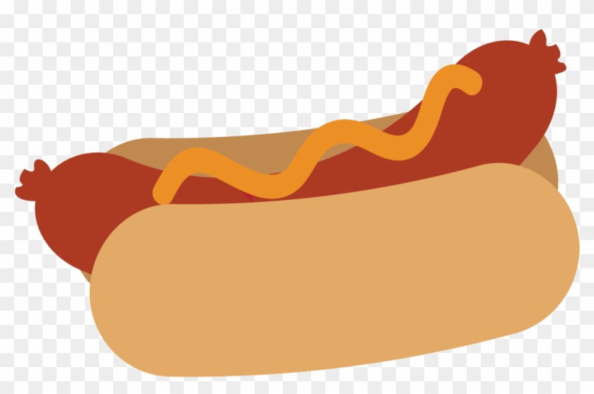 Hot Dog Sausage Bread Clip Art - Vector Graphics #493644