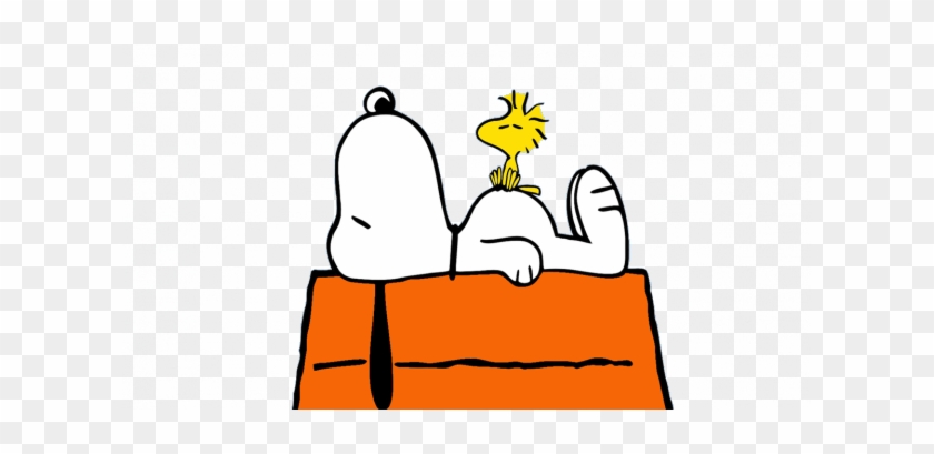 Snoopy 2017 11 03 - Snoopy And Woodstock On Doghouse #493651