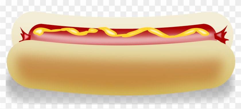 Big Image - Hotdog Sandwich Clip Art #493679