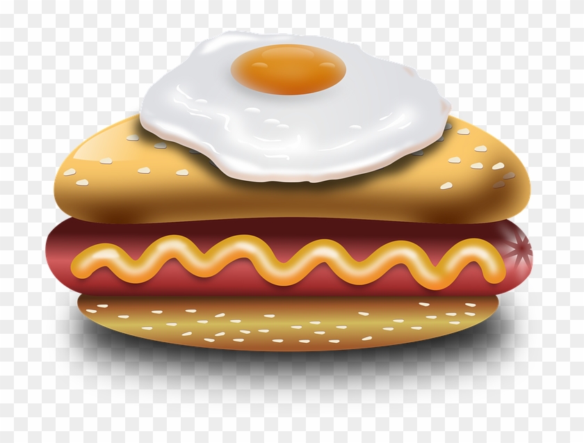 Hot Dog Png 28, Buy Clip Art - Cachorro Quente Com Ovo #493688