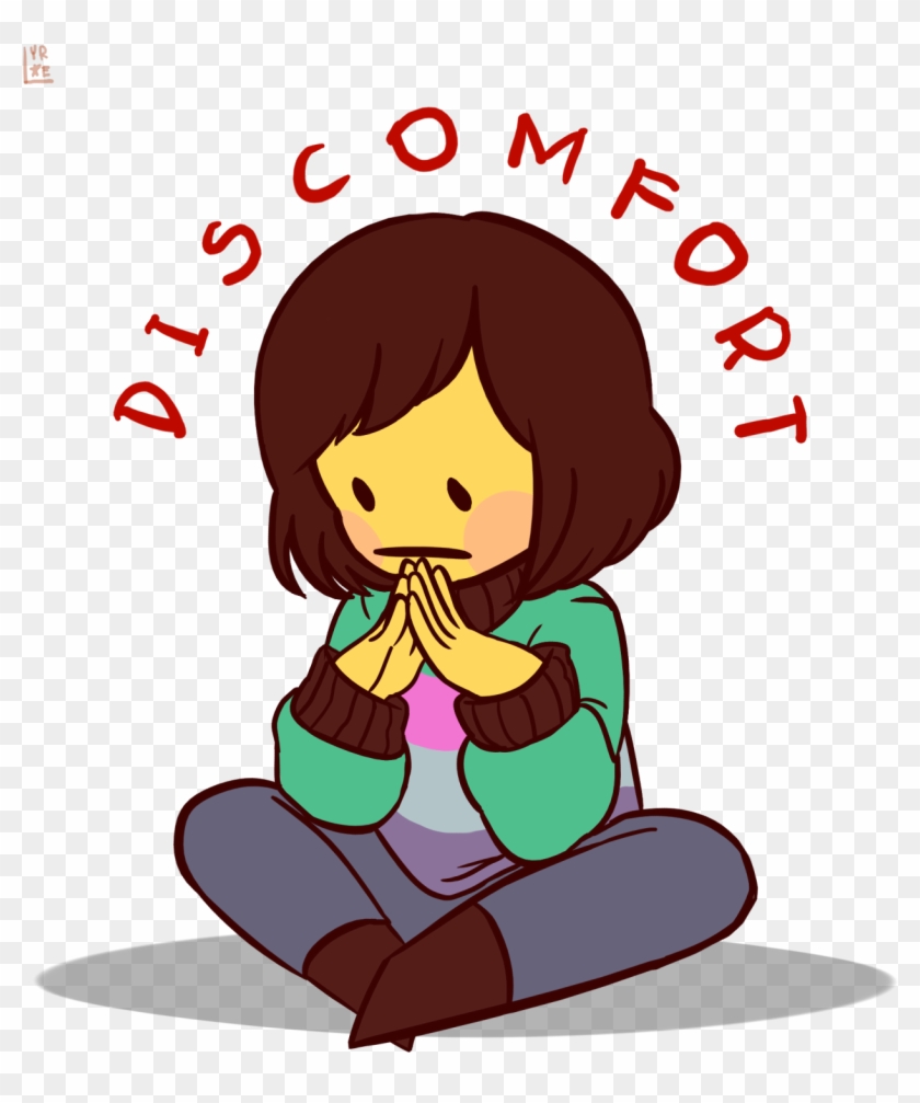 Yr C O Undertale Male Boy Cartoon Clip Art - Chisk Discomfort #493786