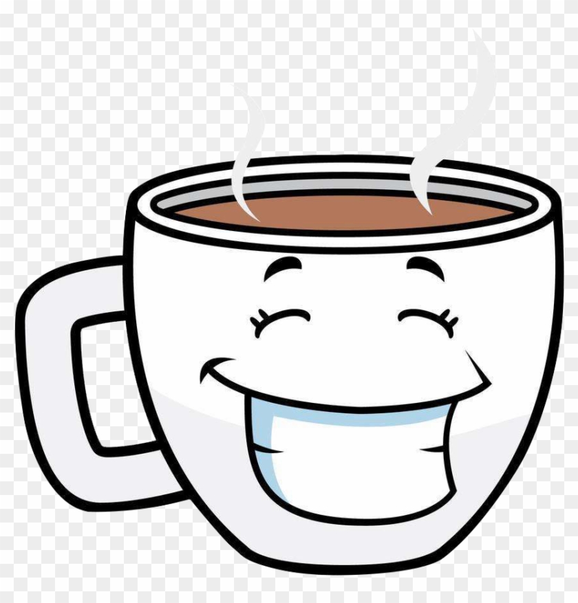 Coffee Cup Tea Cafe Cartoon - Coffee Cup Tea Cafe Cartoon #493856