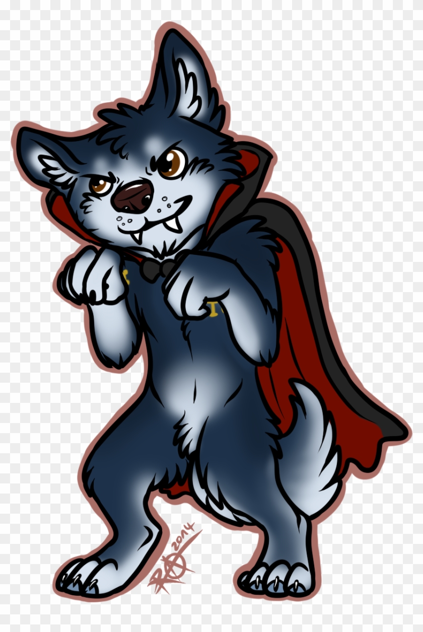 Muaha I'm The Vampir Husky - Cartoon #493846