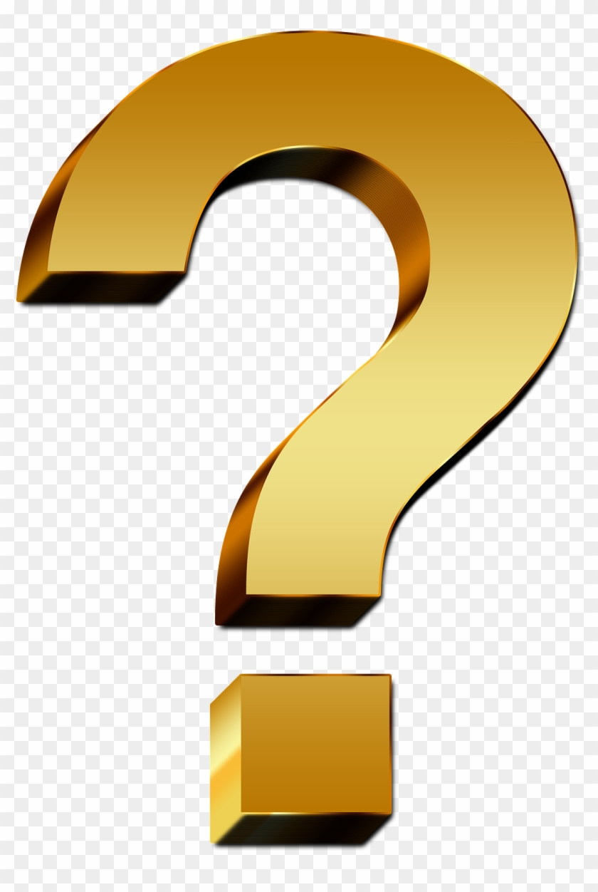 Question Mark 1 - Gold Question Mark Png #493973