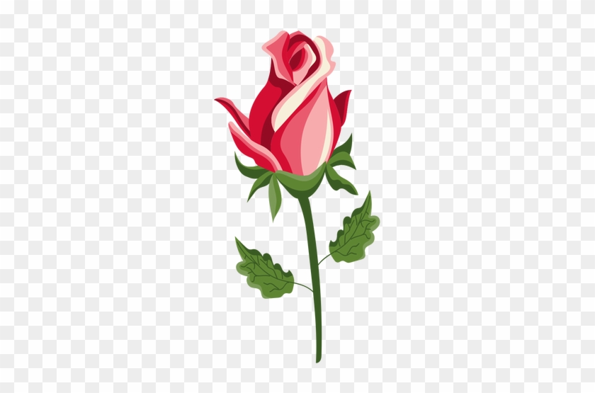 Rose Bud Stem Icon Transparent Png - Botão De Rosa Png #494144