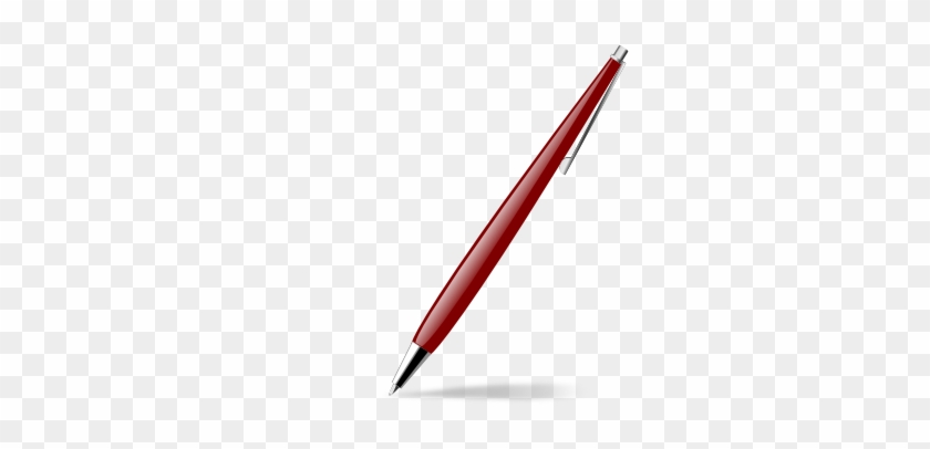Red Glossy Pen - Calligraphy #494248
