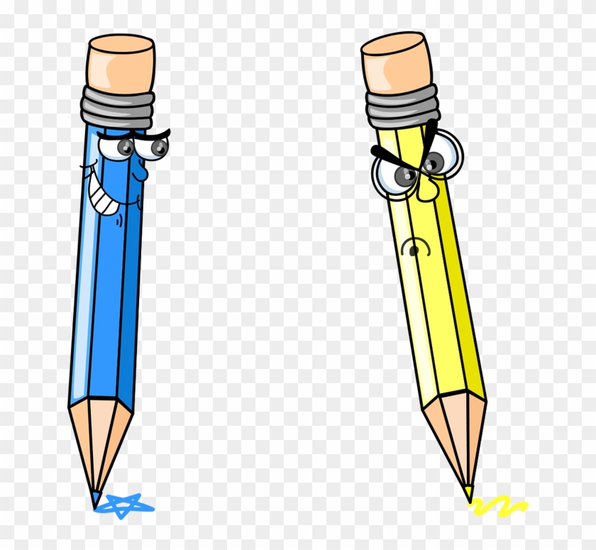 Pencil Cartoon Crayon Clip Art - Pencil Cartoon Crayon Clip Art #494286