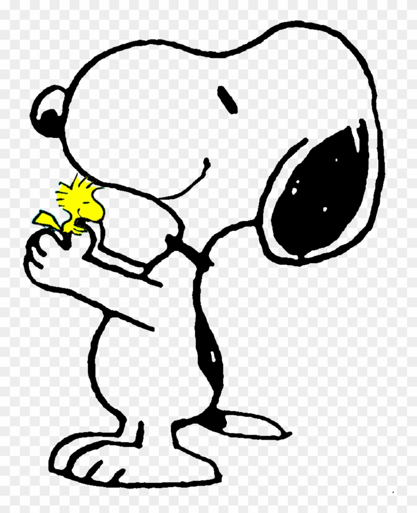 Come Give Me A Hug By Bradsnoopy97 - Snoopy And Woodstock Png #494446