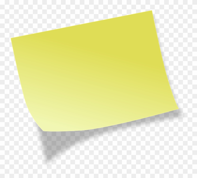 Post It Note Png 23, Buy Clip Art - Post-it Yellow #494535