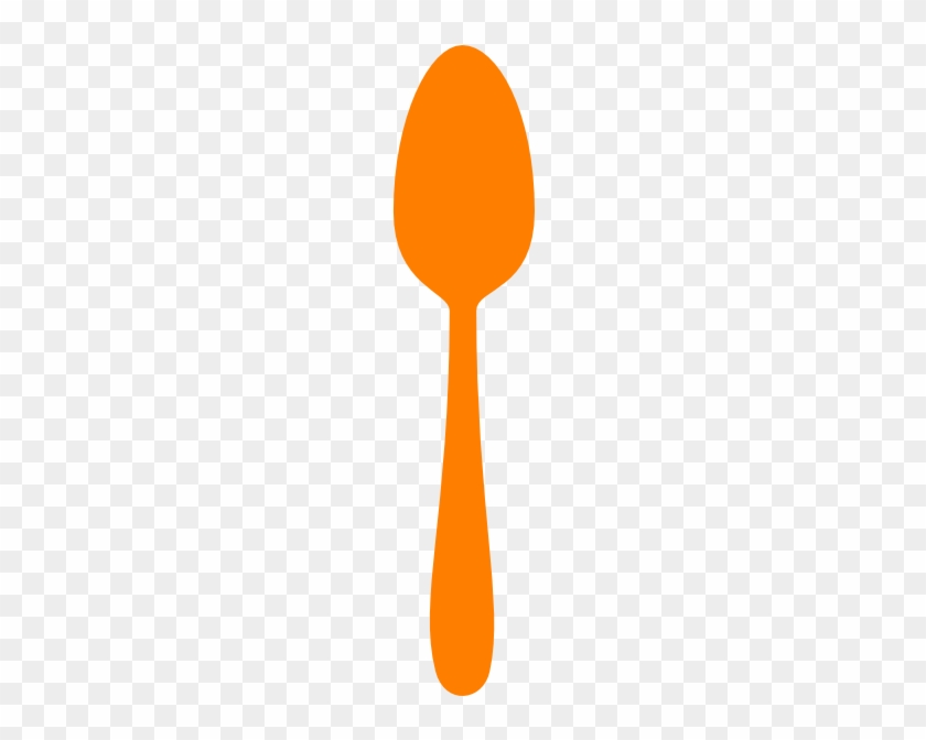 Spoon Clipart Orange - Spoon Clipart Orange #494584