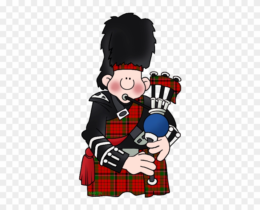 Scotland Bagpipes - Bagpiper Clip Art #495108.