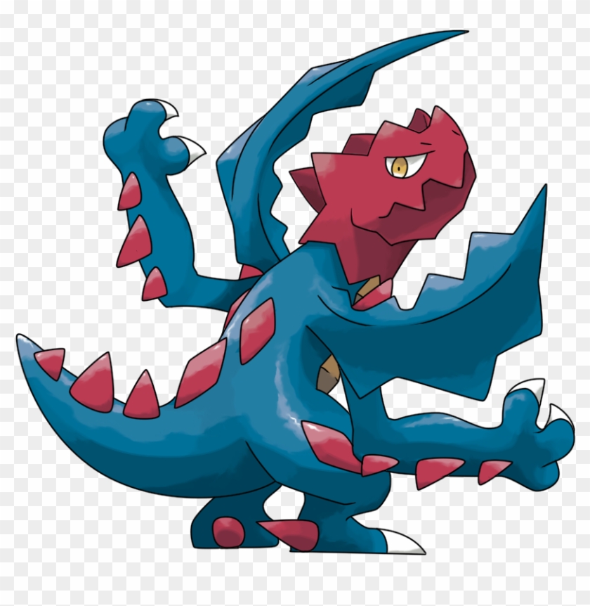 Aqua S Druddigon By Smiley Fakemon-d63c03r - Pokemon Druddigon #495118