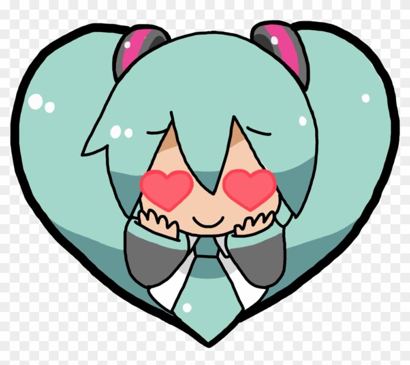 Hatsune Miku - Cute Anime Stickers Png #495218