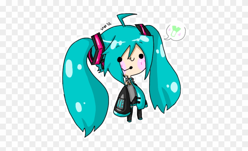 Mua Mô hình giấy Anime Chibi Hatsune Miku - Vocaloid | Tiki