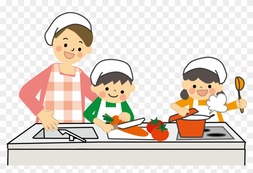 Miraculous Kitchen - Child Cooking Clipart #495284