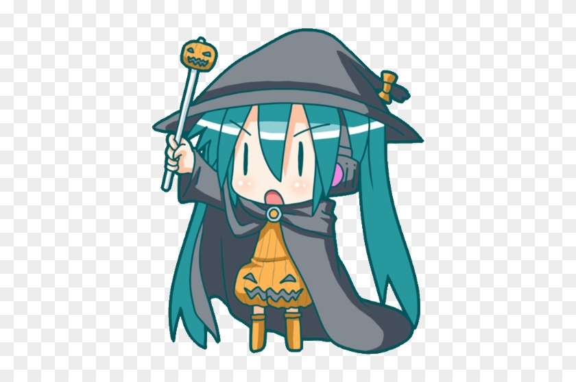 Hatsune Miku Halloween - Anime Halloween Hatsune Miku #495292