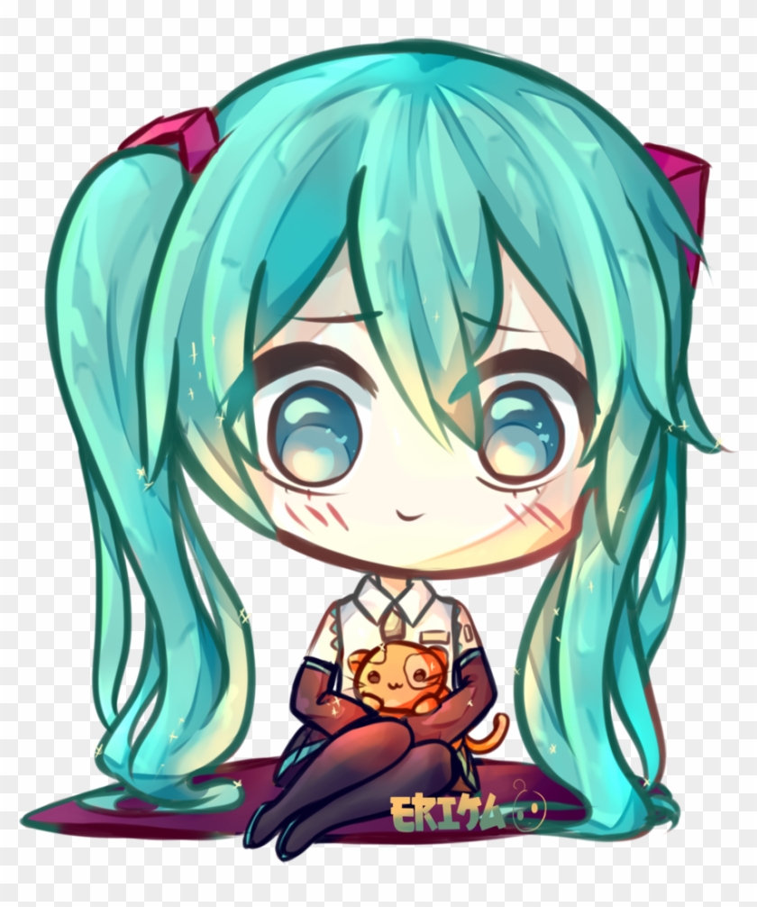 Kawaii Hatsune Miku By Dessineka Kawaii Hatsune Miku - Hatsune Miku #495321