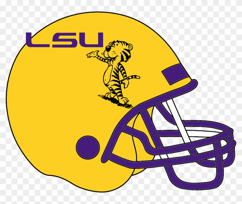 Helmet Clipart Lsu Football - American Football #495327