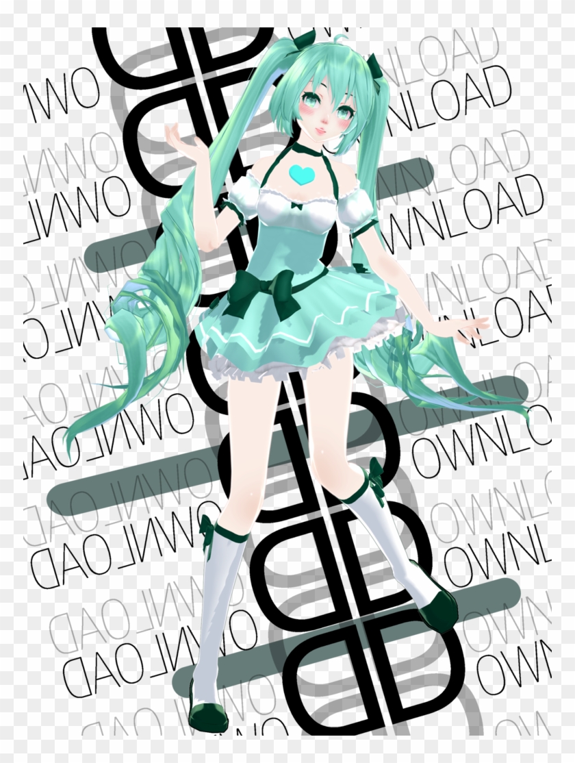 [mmd] Tda Heart Miku Dl By Kitten-s - Mmd Tda Constellation Miku #495387