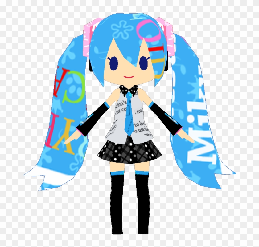 Miku Hatsune Milo - Illustration #495447