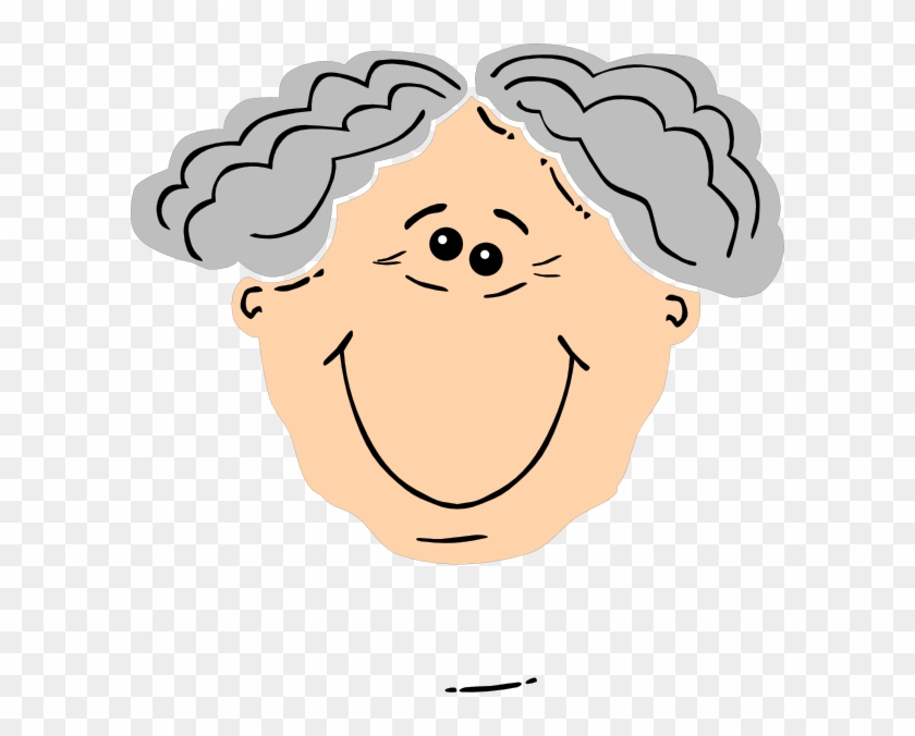 Grandpas Expression Stock Illustration - Grandma Face Clip Art #495516