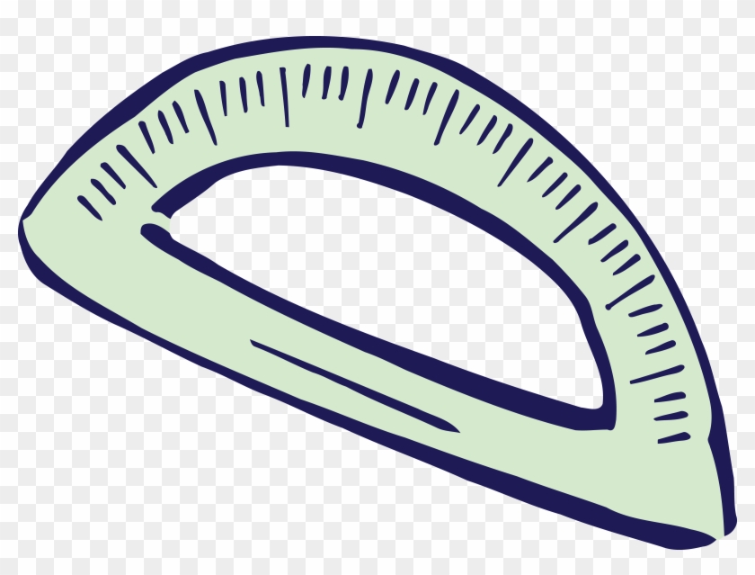 Free Clipart Of A Protractor - E Dey Work #495555