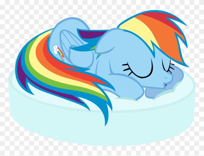 Mlp Rainbow Dash Cloud Vector Download - Rainbow Dash Adopts Scootaloo #495558