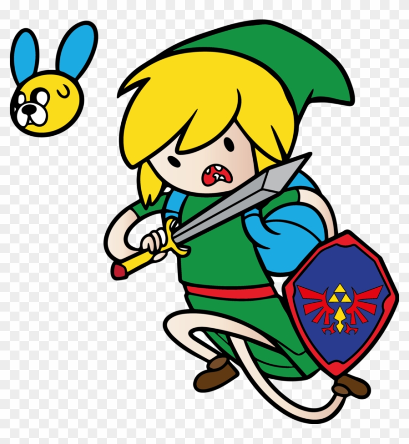 Adventure In Hyrule With Finn And Jake By Robertojoel1307 - Hockey #495569