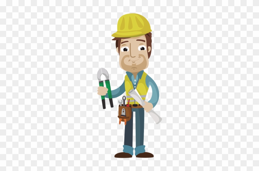 Explore These Ideas And More - Construction Worker Clipart Transparent #495595
