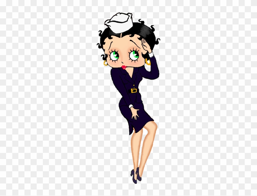 All American Girl - Betty Boop Navy #495604