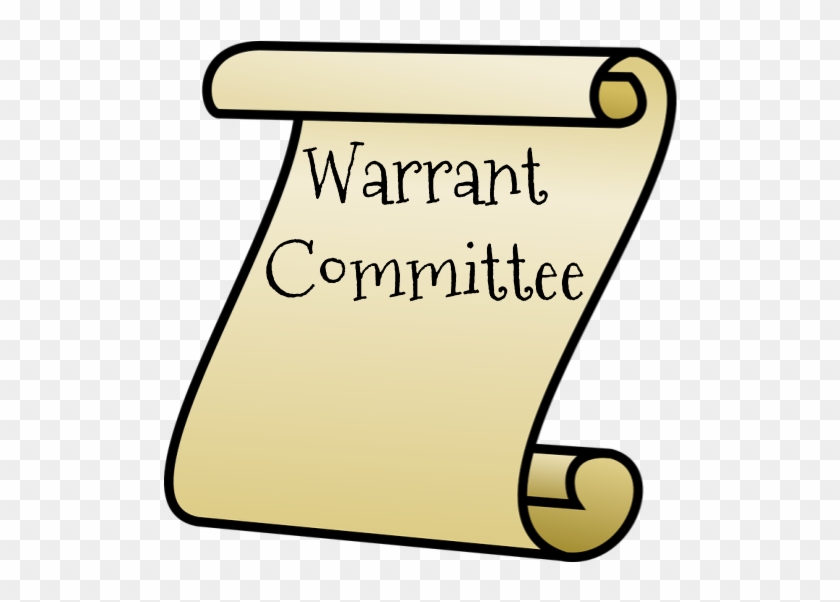 Warrant Committee Election - Clip Art #495614