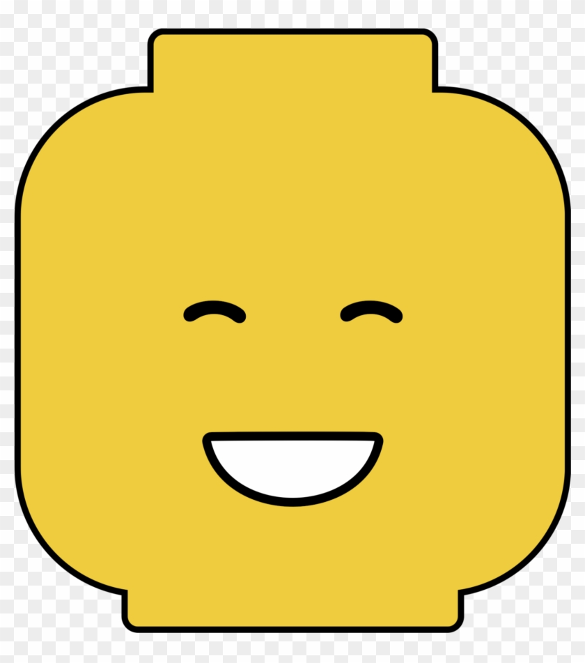 Eye's Closed Lego Head Free Printable - Lego Minifigures Face Printable ...