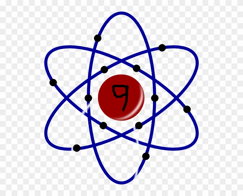 Atom 9 Clip Art At Clker - Imagenes De Atomos Animados #495714