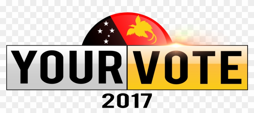 Your Vote 2017 Is Emtv's Special News Production Presenting - Papua New Guinea Flag #495743