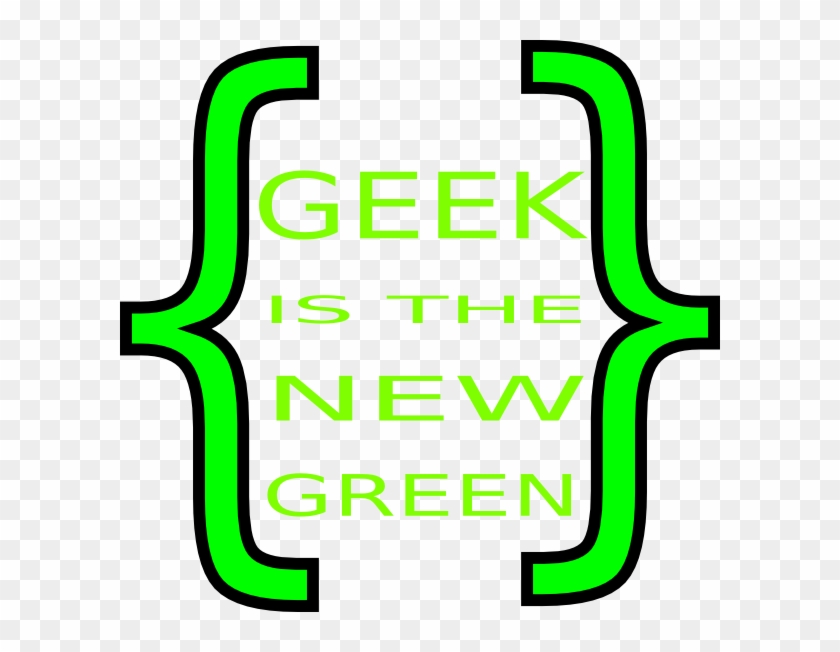 Geek Is The New Green Clip Art - Math Clip Art #495790