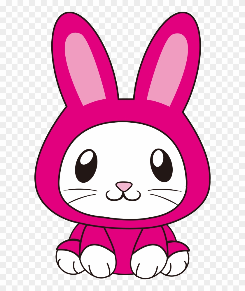 Rabbit T-shirt Clip Art - Rabbit T-shirt Clip Art #495891