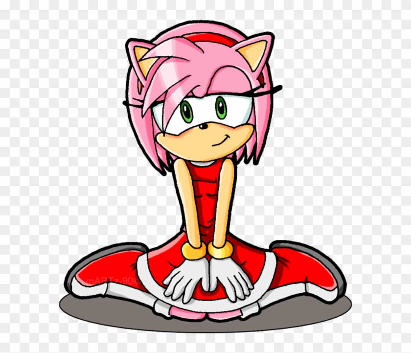 I've Found A Very Ooold Sketch Of Amy Rose And, Being - Fox Pop #49588...