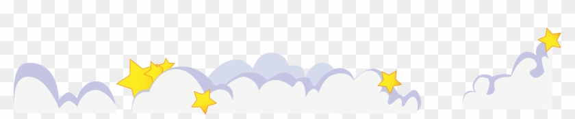 Clouds Clipart Cute Cartoon - Cartoon Stars Transparent Png #495908